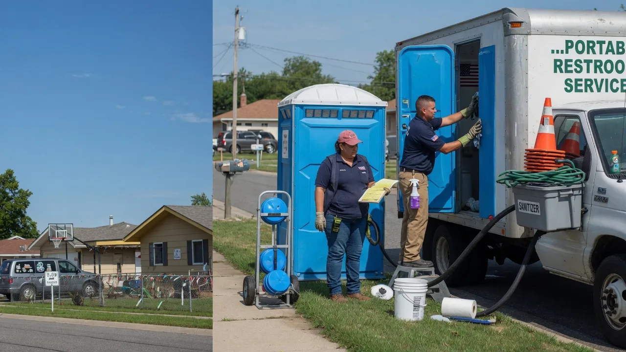 Portable Toilet Rental in Du Bois, IL near me